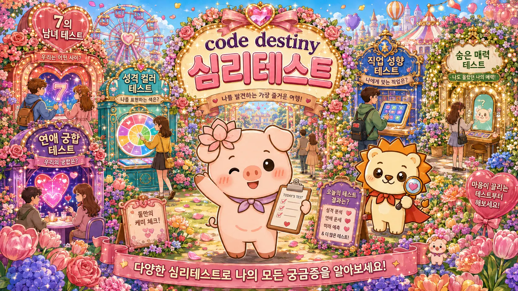 심리테스트 대표 이미지