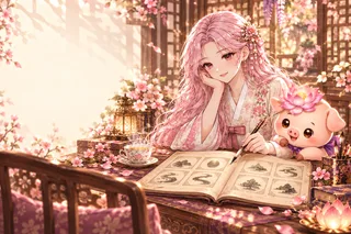 Yeoni的與Yeoni對話諮詢場景